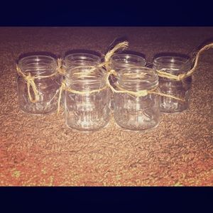 Tiny glass shot glasses